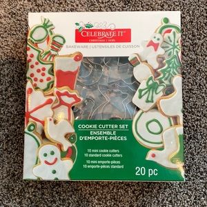 20pc Christmas Cookie Cutter Set.